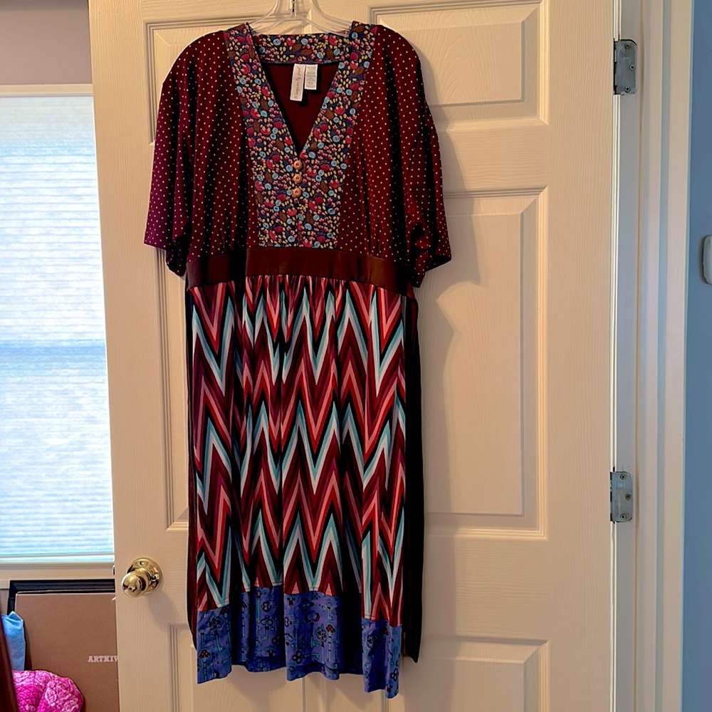 Matilda Jane | Paint By Numbers Tie-Back Midi